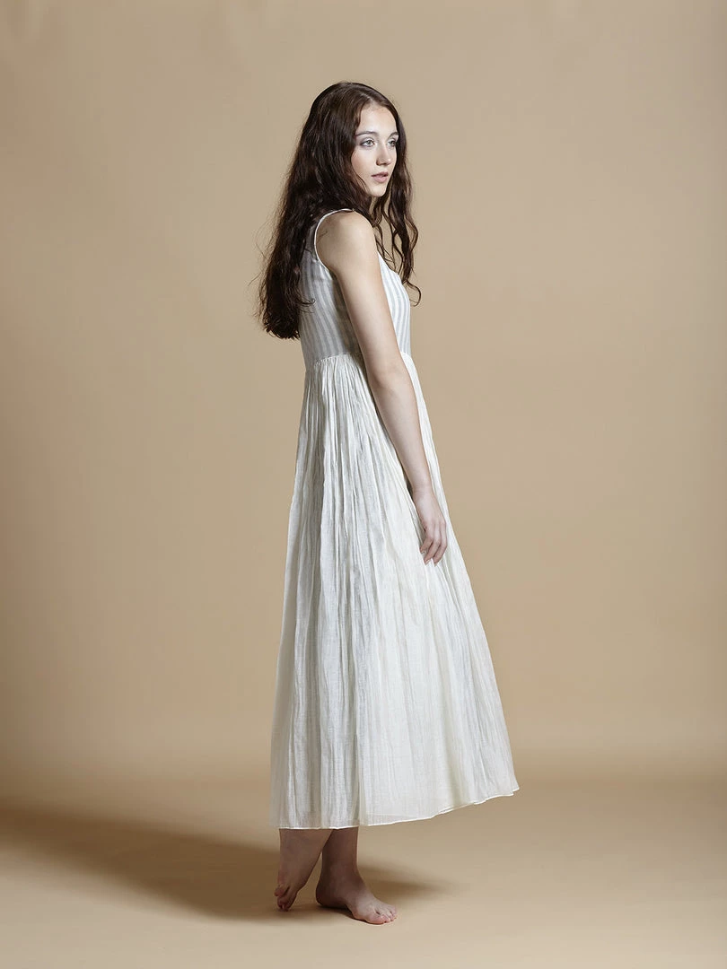 BunaStudio Stardust Veiled Gathered Maxi Maxi Dresses 4 BunaStudio Stardust Veiled Gathered Maxi Maxi Dresses