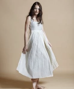 BunaStudio Stardust Veiled Gathered Maxi Maxi Dresses