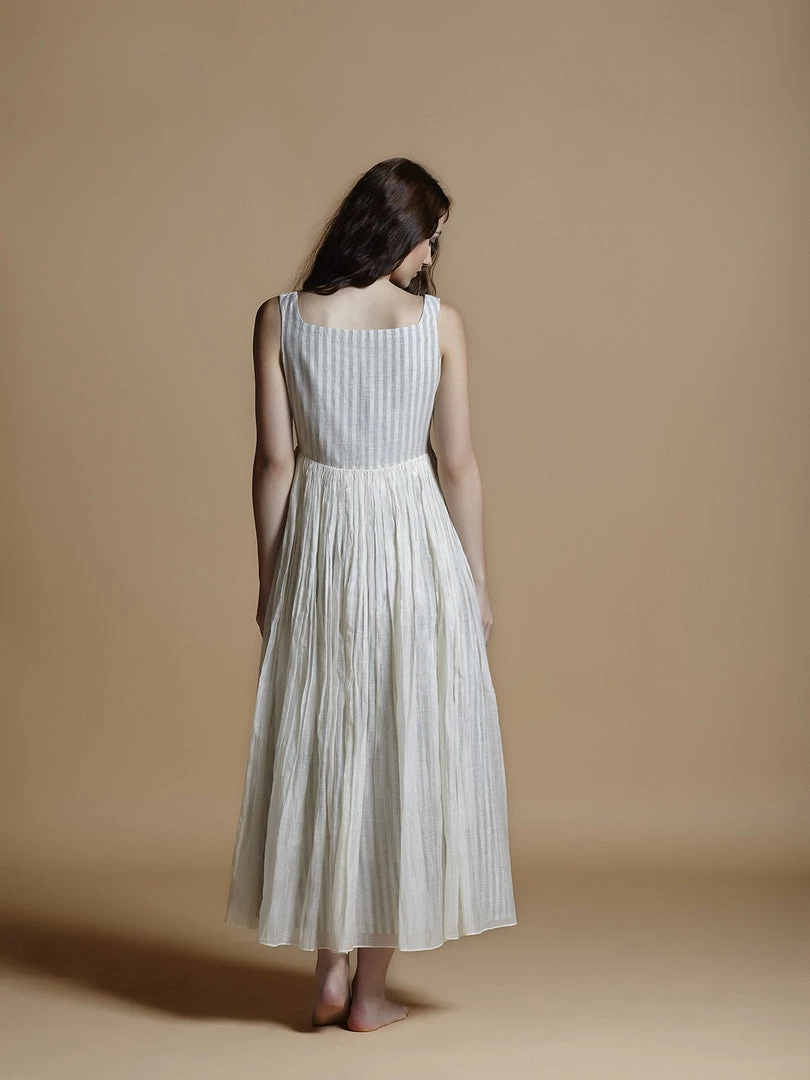 BunaStudio Stardust Veiled Gathered Maxi Maxi Dresses 7 BunaStudio Stardust Veiled Gathered Maxi Maxi Dresses