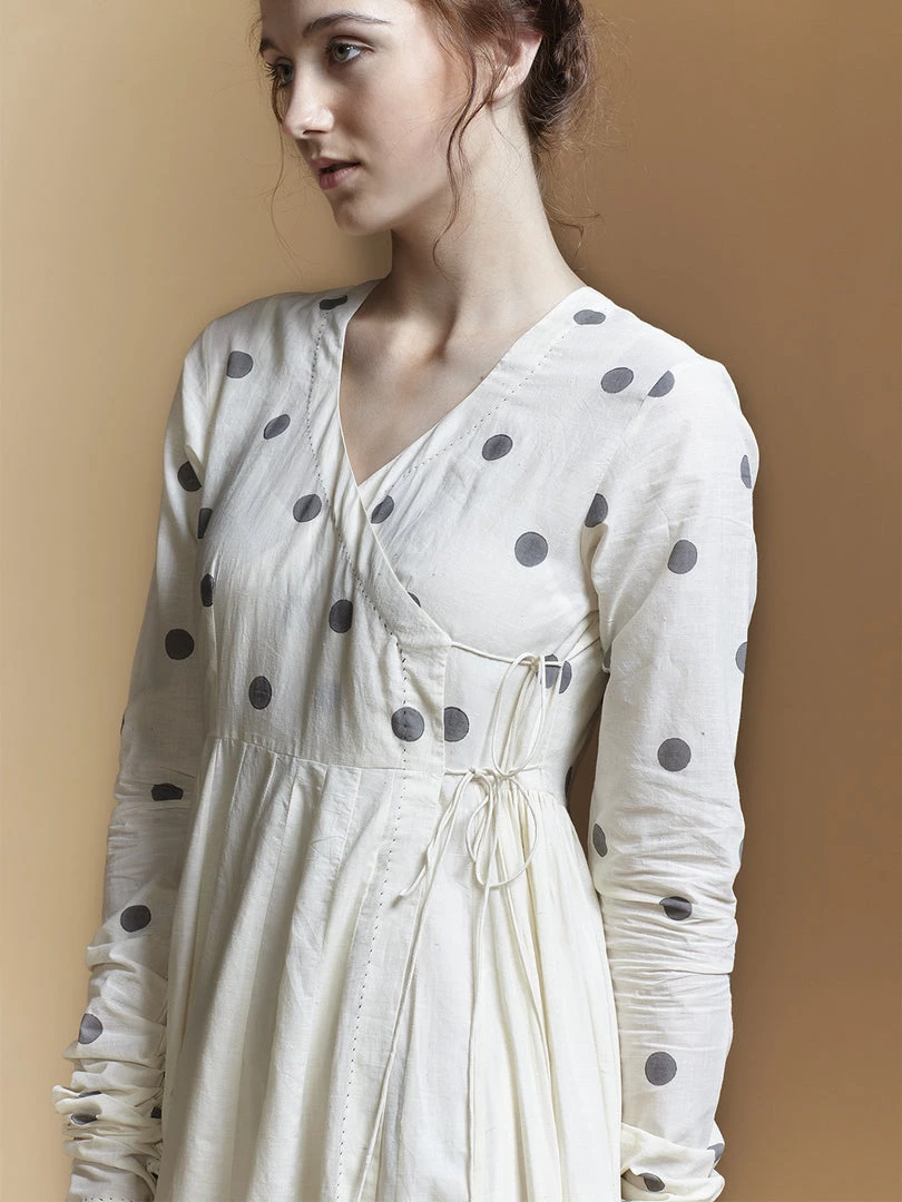 BunaStudio Dot Angarakha Maxi Dress 7 BunaStudio Dot Angarakha Maxi Dress