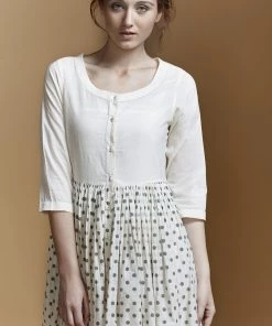 BunaStudio Heartland Polka Gathered Dress 12 BunaStudio Heartland Polka Gathered Dress