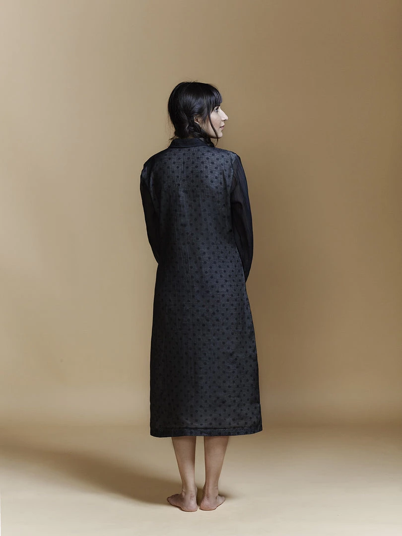 BunaStudio Midnight Shirt Dress Midi Dresses 6 BunaStudio Midnight Shirt Dress Midi Dresses