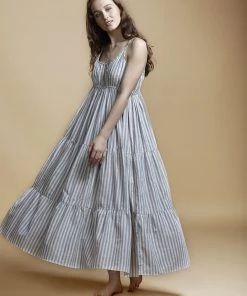 BunaStudio Sunday Tier Maxi Maxi Dresses