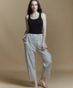 BunaStudio Stripe Crop Pants