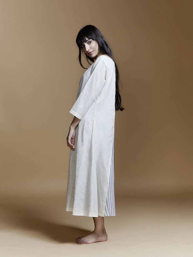 BunaStudio Back Wrap Gold Ombre Midi 5 BunaStudio Back Wrap Gold Ombre Midi