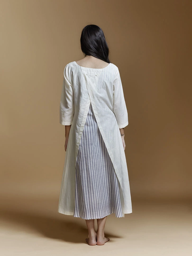 BunaStudio Back Wrap Gold Ombre Midi 6 BunaStudio Back Wrap Gold Ombre Midi