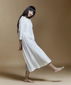 BunaStudio Back Wrap Gold Ombre Midi