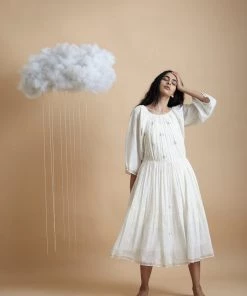 BunaStudio Cloud Floater Dress Midi Dresses