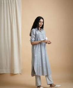 BunaStudio Dusk Gingham Trousers