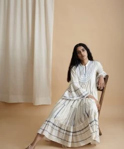 BunaStudio Sky Tier Floater Dress Midi Dresses