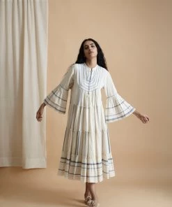 BunaStudio Sky Tier Floater Dress Midi Dresses