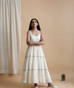 BunaStudio Sky Tier Maxi Dress