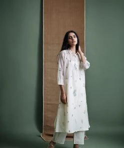 BunaStudio Plant Heart Shirt Dress Midi Dresses