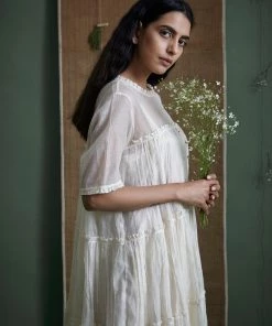 BunaStudio Mini Dresses Foliage Tier Dress