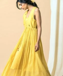 BunaStudio Flaxen Maxi Dress Midi Dresses