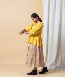 BunaStudio Sunbaked Ruffle Top