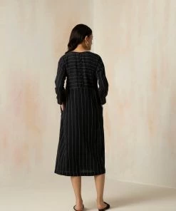 BunaStudio Midi Dresses Amour Pleat Dress