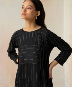 BunaStudio Midi Dresses Amour Pleat Dress