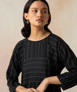 BunaStudio Midi Dresses Amour Pleat Dress