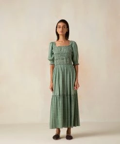 BunaStudio Maxi Dresses Art House Smock Dress