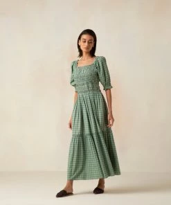 BunaStudio Maxi Dresses Art House Smock Dress