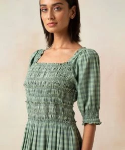 BunaStudio Maxi Dresses Art House Smock Dress