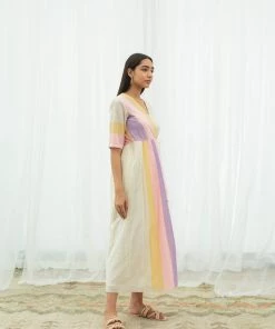 BunaStudio Blossom Orchard Wrap Dress Maxi Dresses