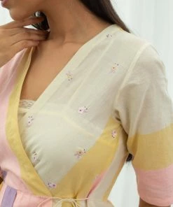 BunaStudio Blossom Orchard Wrap Dress Maxi Dresses