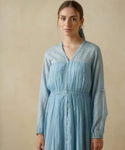 BunaStudio Blue Planet Tier Dress