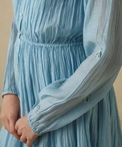 BunaStudio Blue Planet Tier Dress