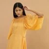 BunaStudio Midi Dresses Bumblebee Smock Dress