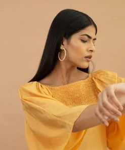 BunaStudio Midi Dresses Bumblebee Smock Dress