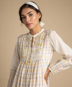 BunaStudio Bursting Meadows Tier Dress