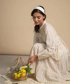 BunaStudio Bursting Meadows Tier Dress