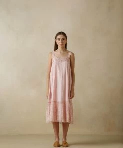 BunaStudio Midi Dresses Buzzing Bees Strap Dress