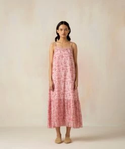 BunaStudio Camellia Lace Dress Maxi Dresses