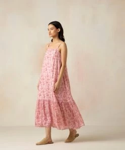 BunaStudio Camellia Lace Dress Maxi Dresses