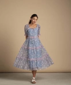 BunaStudio Carolina Ruffle Dress