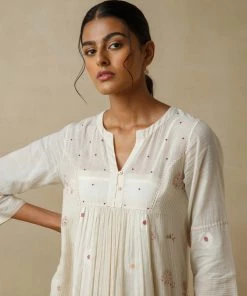 BunaStudio Chalk Flower Dress