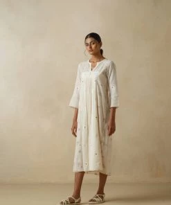 BunaStudio Chalk Flower Dress