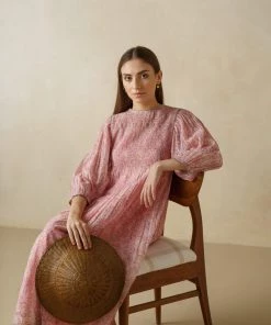 BunaStudio Coral Reef Smock Dress