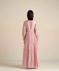 BunaStudio Maxi Dresses Crystal Pink Maxi Dress 16 BunaStudio Maxi Dresses Crystal Pink Maxi Dress
