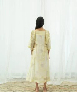 BunaStudio Midi Dresses Daffodil Bow Dress