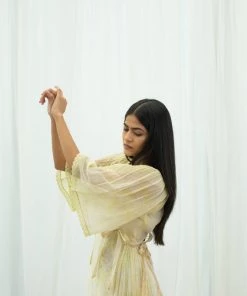 BunaStudio Midi Dresses Daffodil Bow Dress