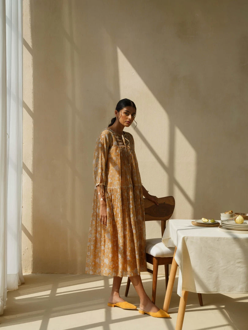 BunaStudio Midi Dresses Desert Trail Whirling Dress 13 BunaStudio Midi Dresses Desert Trail Whirling Dress