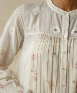 BunaStudio Easy Days Jamdani Dress Midi Dresses