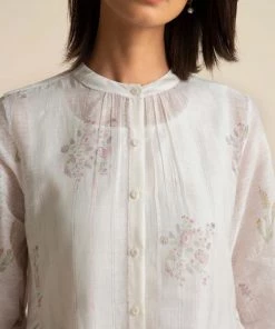 BunaStudio Fading Violets High Low Dress Midi Dresses