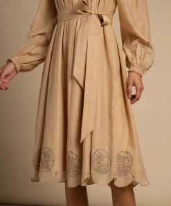 BunaStudio Midi Dresses Folklore Dress