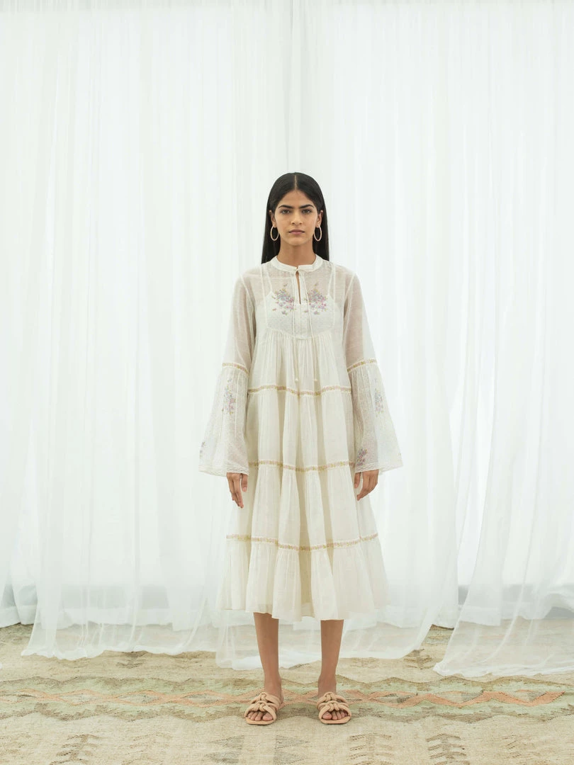 BunaStudio Forest Fern Tier Dress 4 BunaStudio Forest Fern Tier Dress