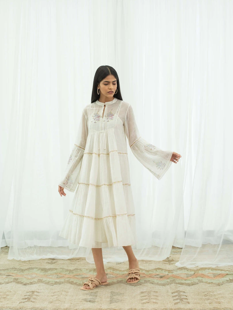 BunaStudio Forest Fern Tier Dress 3 BunaStudio Forest Fern Tier Dress